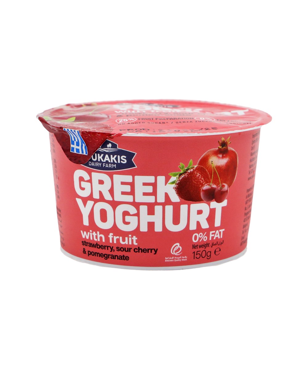 Koukakis 0 Pct with Strawberry Sour Cherry and Pomegranate