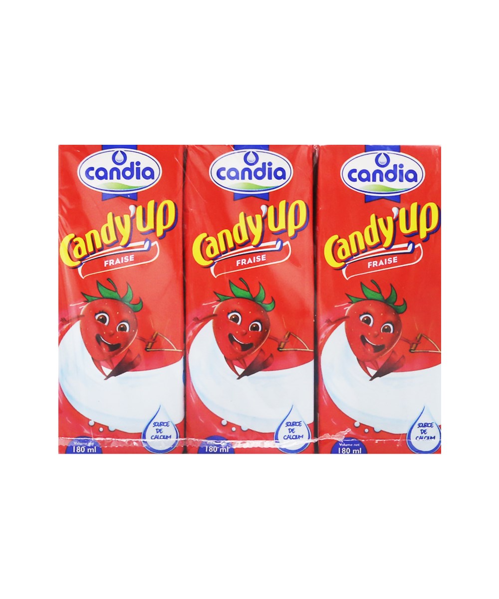 Candy'up à la fraise, Candia (6 x 20 cl)
