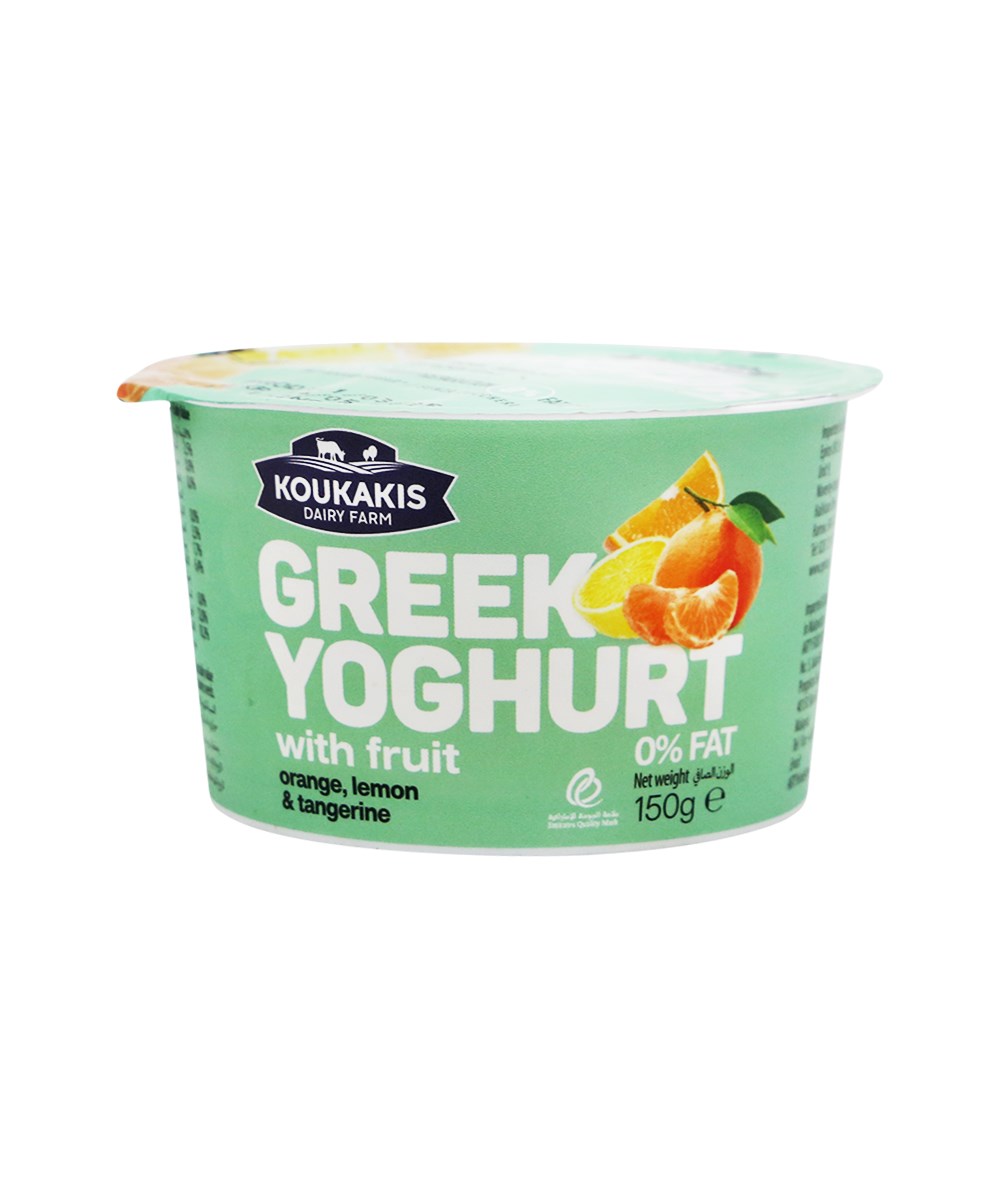 Koukakis 0 Pct with Orange Lemon and Tangerine